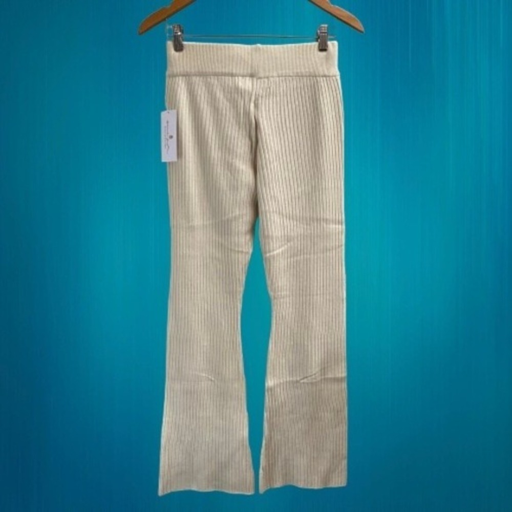 NEW Spiritual Gangster Victoria Ribbed Pant Birch Small - Picture 6 of 8